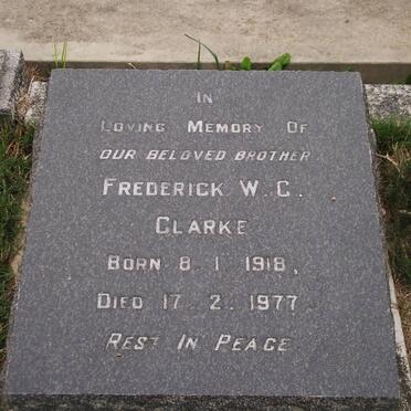 CLARKE Frederick W.C. 1918-1977