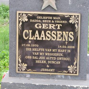 CLAASSENS Gerhardus 1970-2008