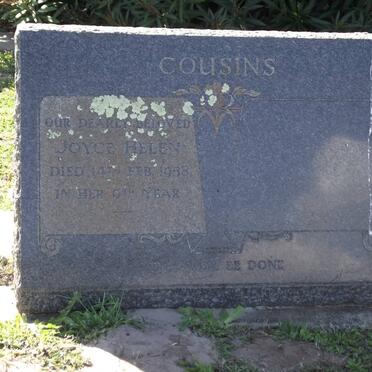 COUSINS Joyce Helen -1958