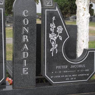 CONRADIE Pieter Jacobus 1939-1995