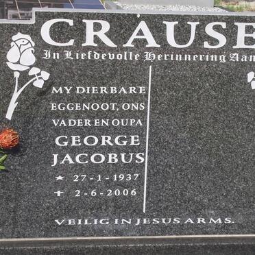 CRAUSE George Jacobus 1937-2006