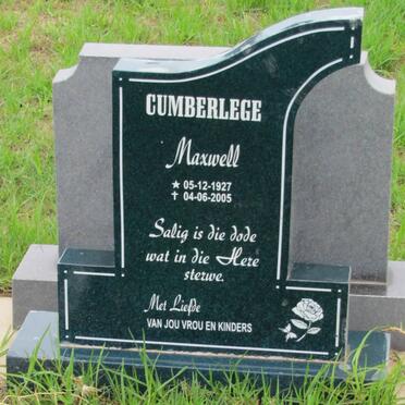 CUMBERLEGE Edward Maxwell 1927-2005