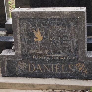 DANIELS George 1907-1968 &amp;  Kathleen 1907-1990