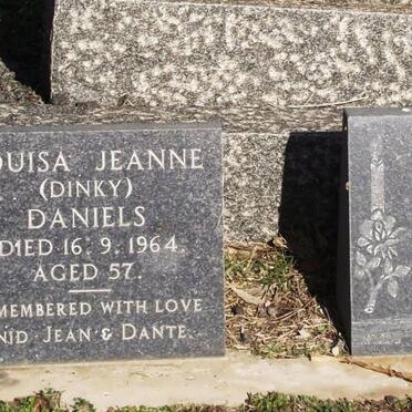 DANIELS Luke Joseph 1905-1986 &amp; Louisa Jeanne -1964
