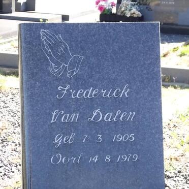 DALEN Frederick, van 1905-1979