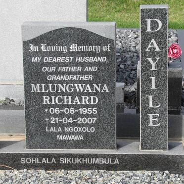 DAYILE Mlungwana Richard 1955-2007
