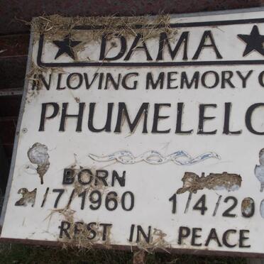 DAMA Phumelelo 1960-2003