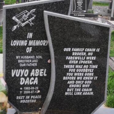 DACA Vuyo Abel 1965-2008