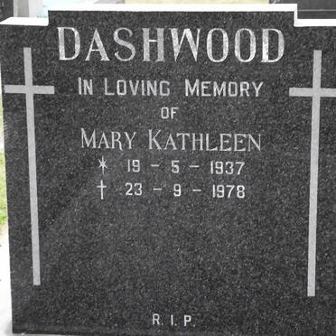 DASHWOOD Mary Kathleen 1937-1978