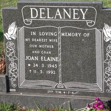 DELANEY Joan Elaine 1945-1992