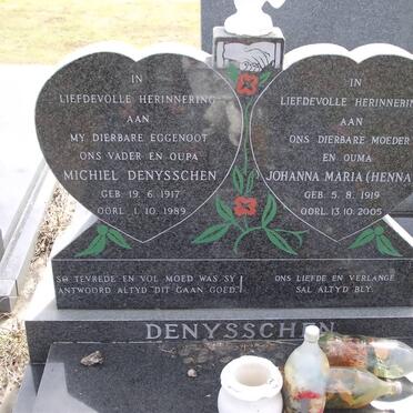 DENYSSCHEN Michiel 1917-1989 &amp; Johanna Maria 1919-2005