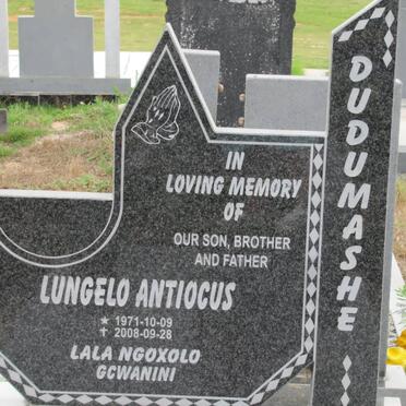 DUDUMASHE Lungelo Antiocus 1971-2008