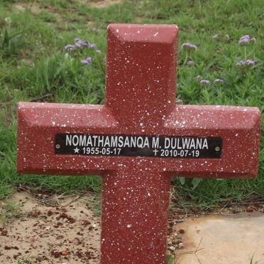 DULWANA Nomathamsanqa Mavis 1955-2010