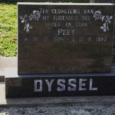 DYSSEL Peet 1924-1983