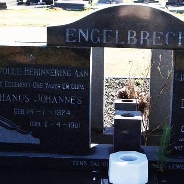 ENGELBRECHT Stephanus Johannes 1924-1961 &amp; Dialina Petronella 1926-1988