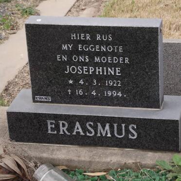 ERASMUS Josephine 1922-1994
