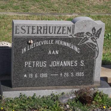 ESTERHUIZEN Petrus Johannes S. 1918-1985