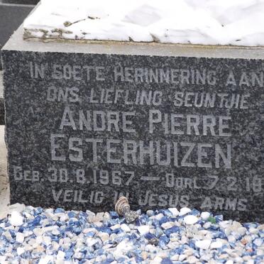 ESTERHUIZEN Andre Pierre 1967-1969