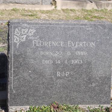 EVERTON Florence 1889-1963