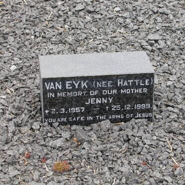 EYK Jeanette, van nee HATTLE 1957-1999
