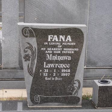 FANA Mninawa Lawrence 1968-1997