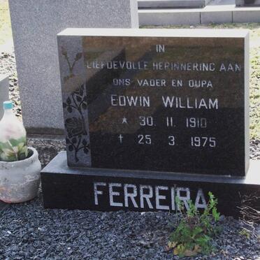 FERREIRA Edwin William 1910-1975