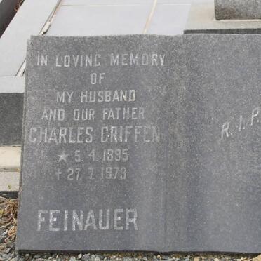 FEINAUER Charles Griffen 1895-1979