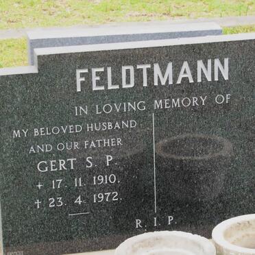 FELDMANN Gert S.P. 1910-1972