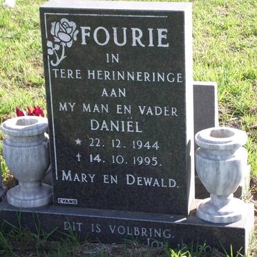 FOURIE Daniel 1944-1995