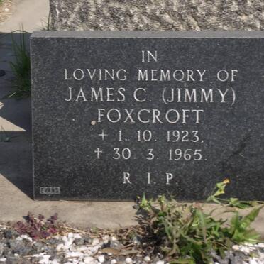 FOXCROFT James C. 1923-1965