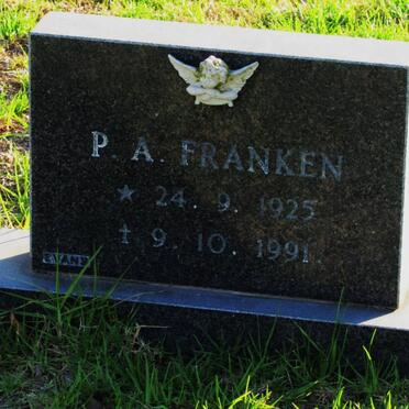 FRANKEN P.A. 1925-1991