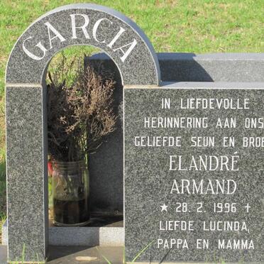 GARCIA Elandré Armand 1996-1996