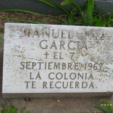 GARCIA Manuel Paz -1967