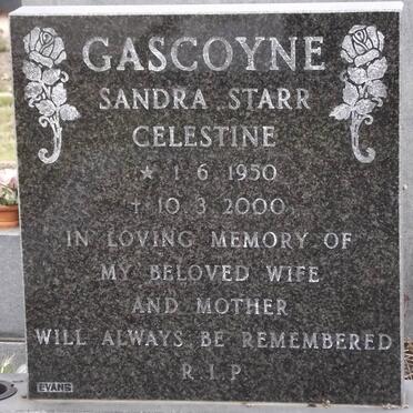 GASCOYNE Sandra Starr Celestine 1950-2000