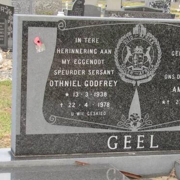 GEEL Othniel Godfrey 1938-1978 :: GEEL Amelia 1969-1969