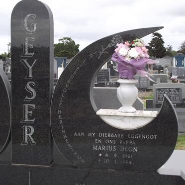 GEYSER Marius Deon 1961-1994