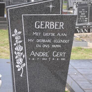 GERBER André Gert 1953-1989