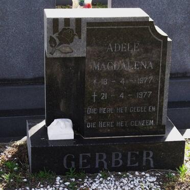 GERBER Adele Magdalena 1977-1977