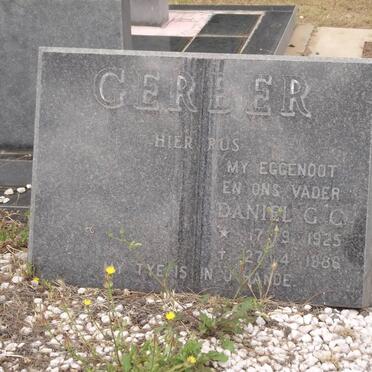 GERBER Daniel G.C. 1925-1986