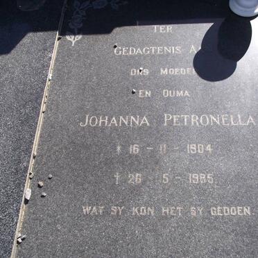 GERBER Jacobus Marthunis 1897-1980 &amp; Johanna Petronella 1904-1985