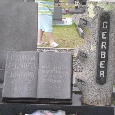 GERBER Cornelia Elizabeth Johanna 1911-1973