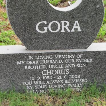 GORA Chorus 1952-2008
