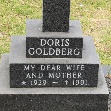 GOLDBERG Doris 1929-1991