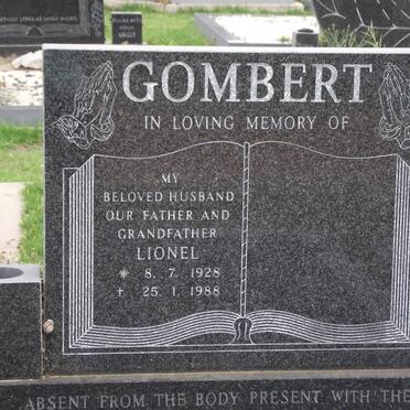 GOMBERT Lionel 1928-1988
