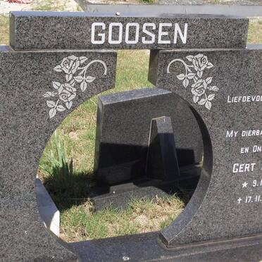 GOOSEN Gert Pieter 1917-1977