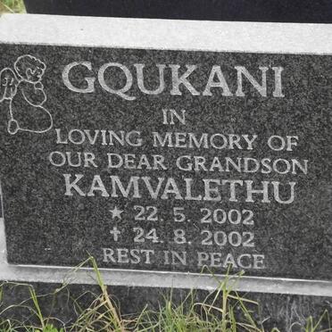 GQUKANI Kamvalethu 2002-2002