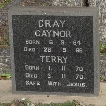 GRAY Gaynor 1964-1966 :: GRAY Terry 1970-1970
