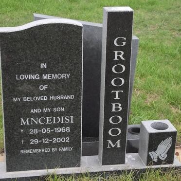 GROOTBOOM Mncedisi 1968-2002