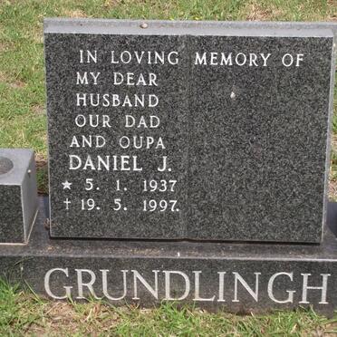 GRUNDLINGH Daniel J. 1937-1997