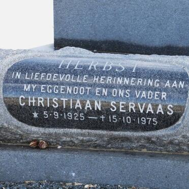 HERBST Christiaan Servaas 1925-1975